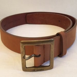Vintage CK Jeans Leather Belt